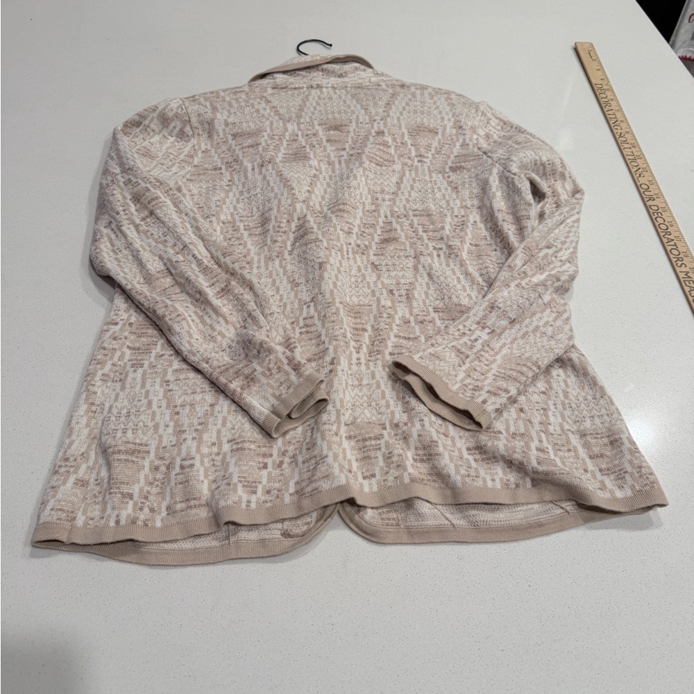 Pendleton Beige Patterned Cardigan With Buttons L… - image 7